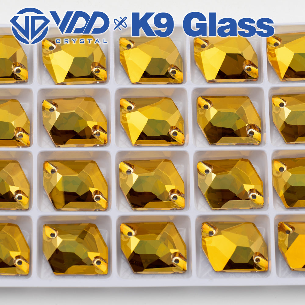 VDD S258 Sunshine Cosmic Top Quality K9 Glass Sew on Rhinestones Crystal Flatback Sewing Stones for Clothes Decorations