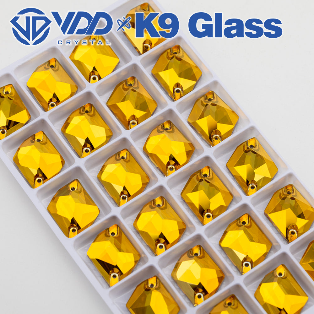 VDD S258 Sunshine Cosmic Top Quality K9 Glass Sew on Rhinestones Crystal Flatback Sewing Stones for Clothes Decorations