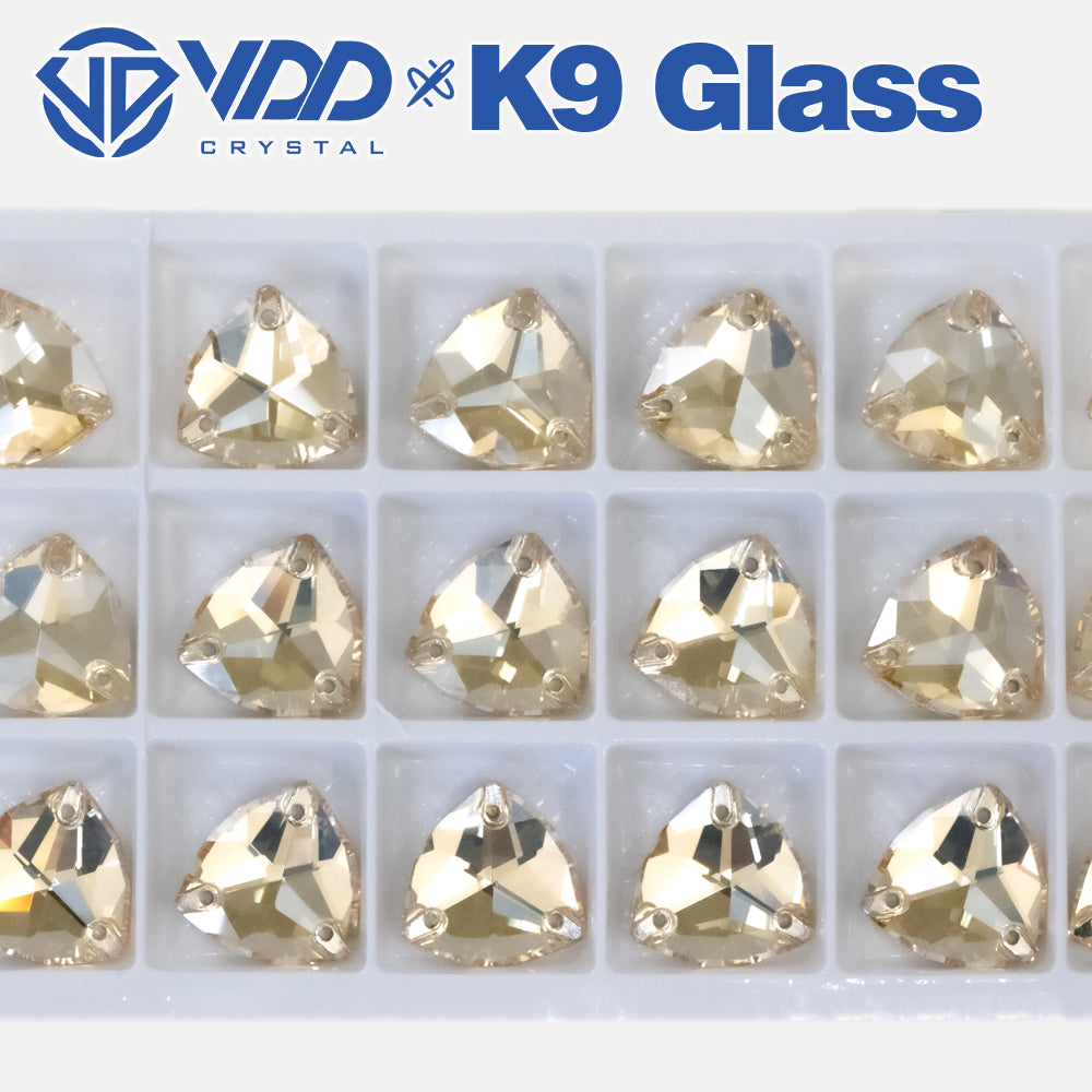 VDD 013 Siam Ocean Series - Cristales de imitación de vidrio sin fijación en caliente de alta calidad, piedras de estrás con parte posterior plana