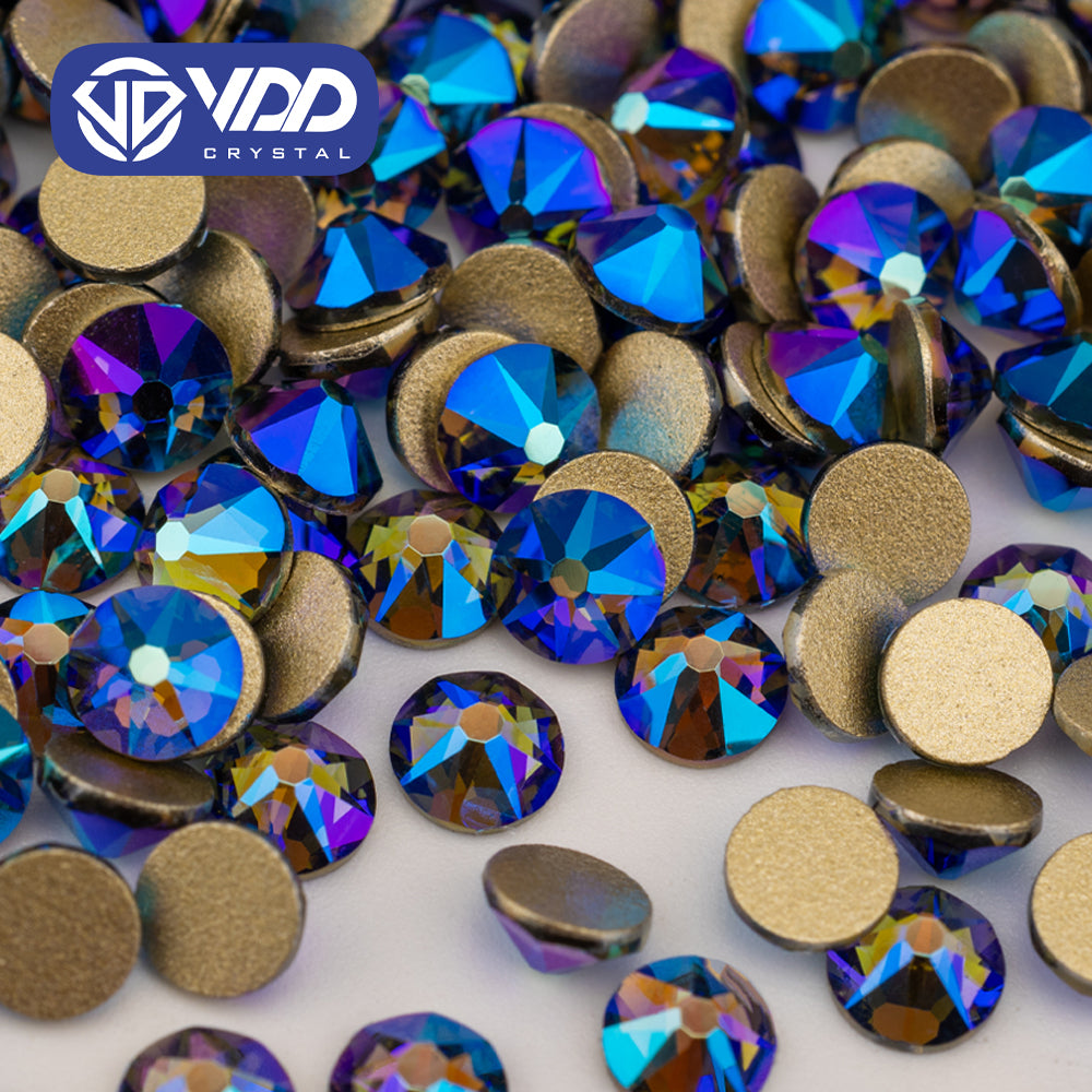 VDD 076 Black Diamond AB SS16-SS30 High Quality AAAAA 2088 8 Big 8 Small Rhinestone Flatback Glitter Stone Crafts Nail Art Accessories