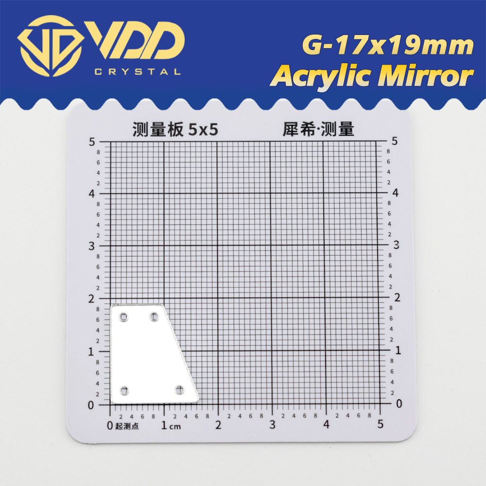 VDD 30/60/200Pcs G-17x19mm White Acrylic Mirror Sewing Rhinestones Sew On DIY Crafts Flat Back Sewing For Garment Decorations