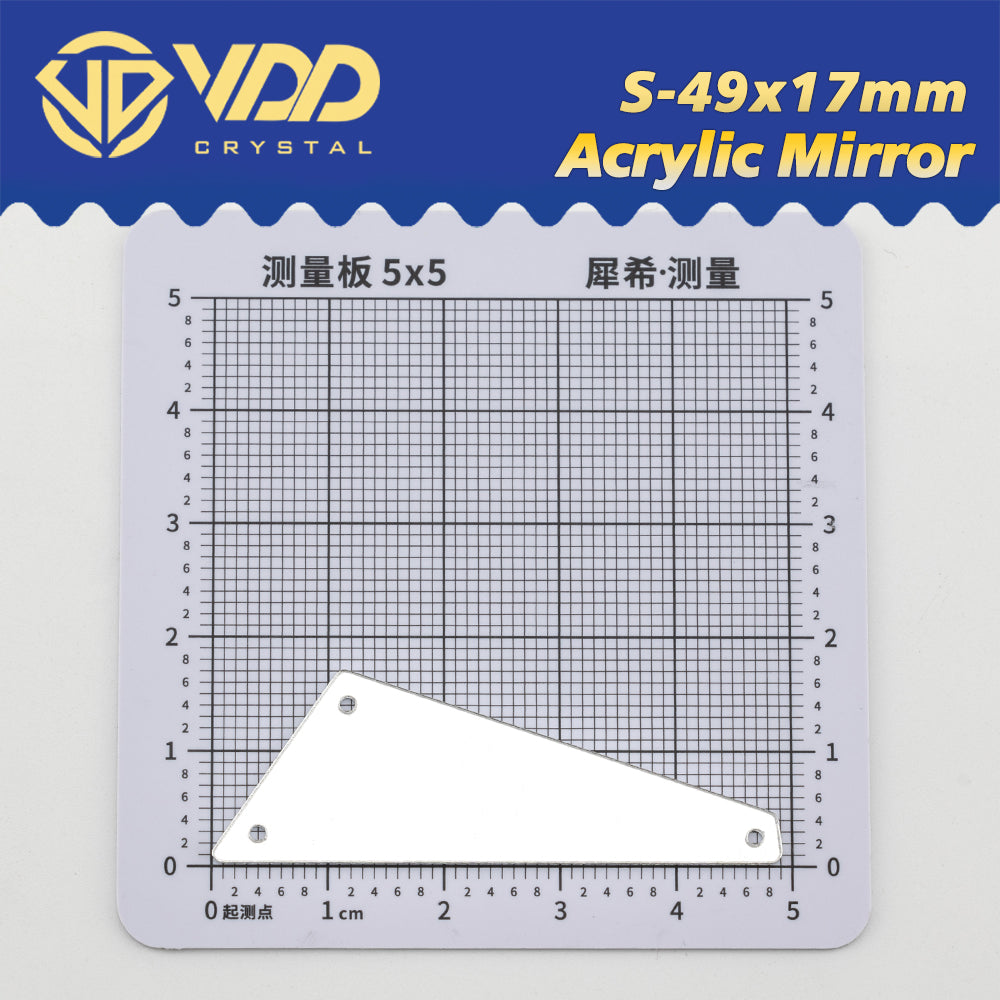 VDD 30/60/200Pcs S-49x17mm White Acrylic Mirror Sewing Rhinestones Sew On DIY Crafts Flat Back Sewing For Garment Decorations