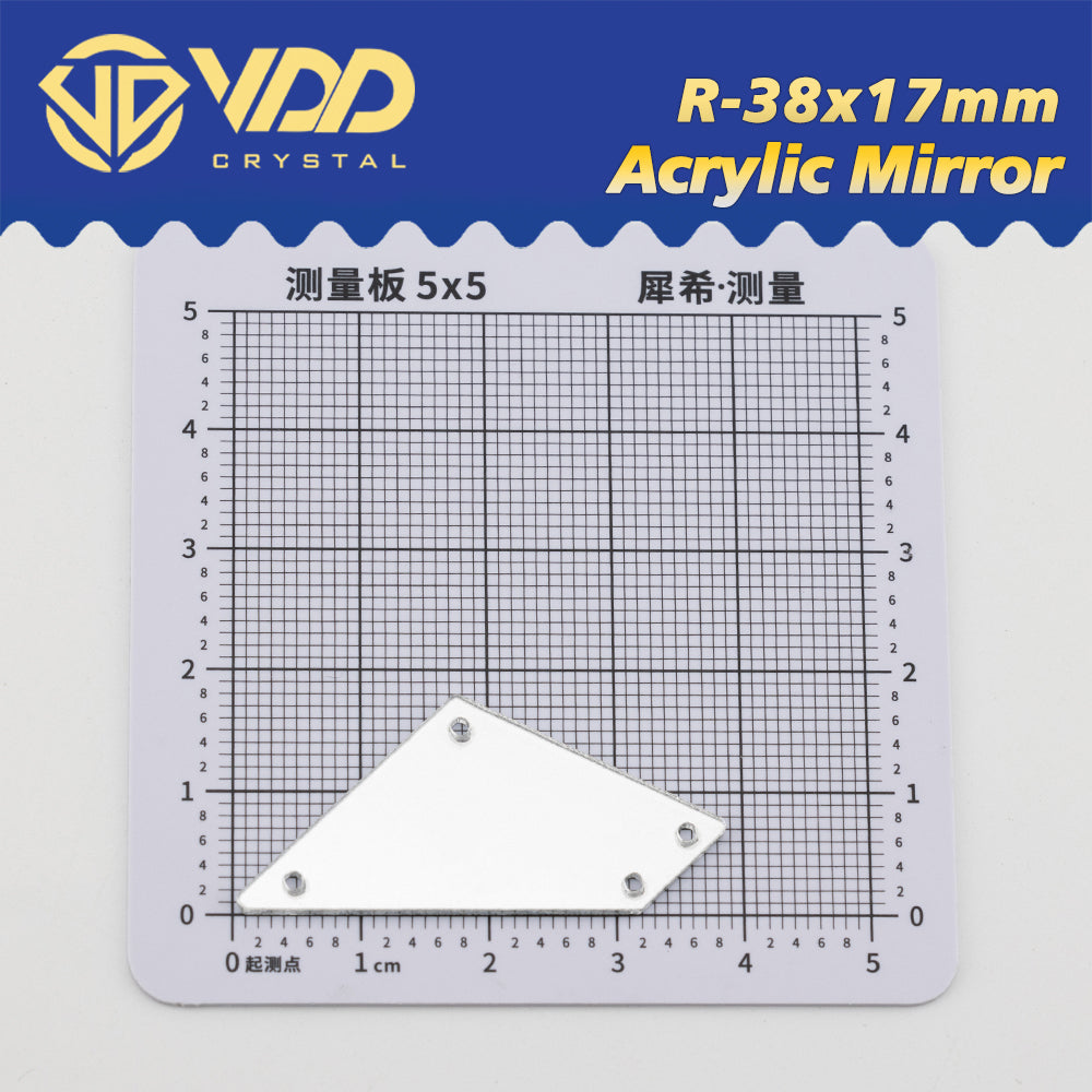 VDD 30/60/200Pcs R-38x17mm White Acrylic Mirror Sewing Rhinestones Sew On DIY Crafts Flat Back Sewing For Garment Decorations