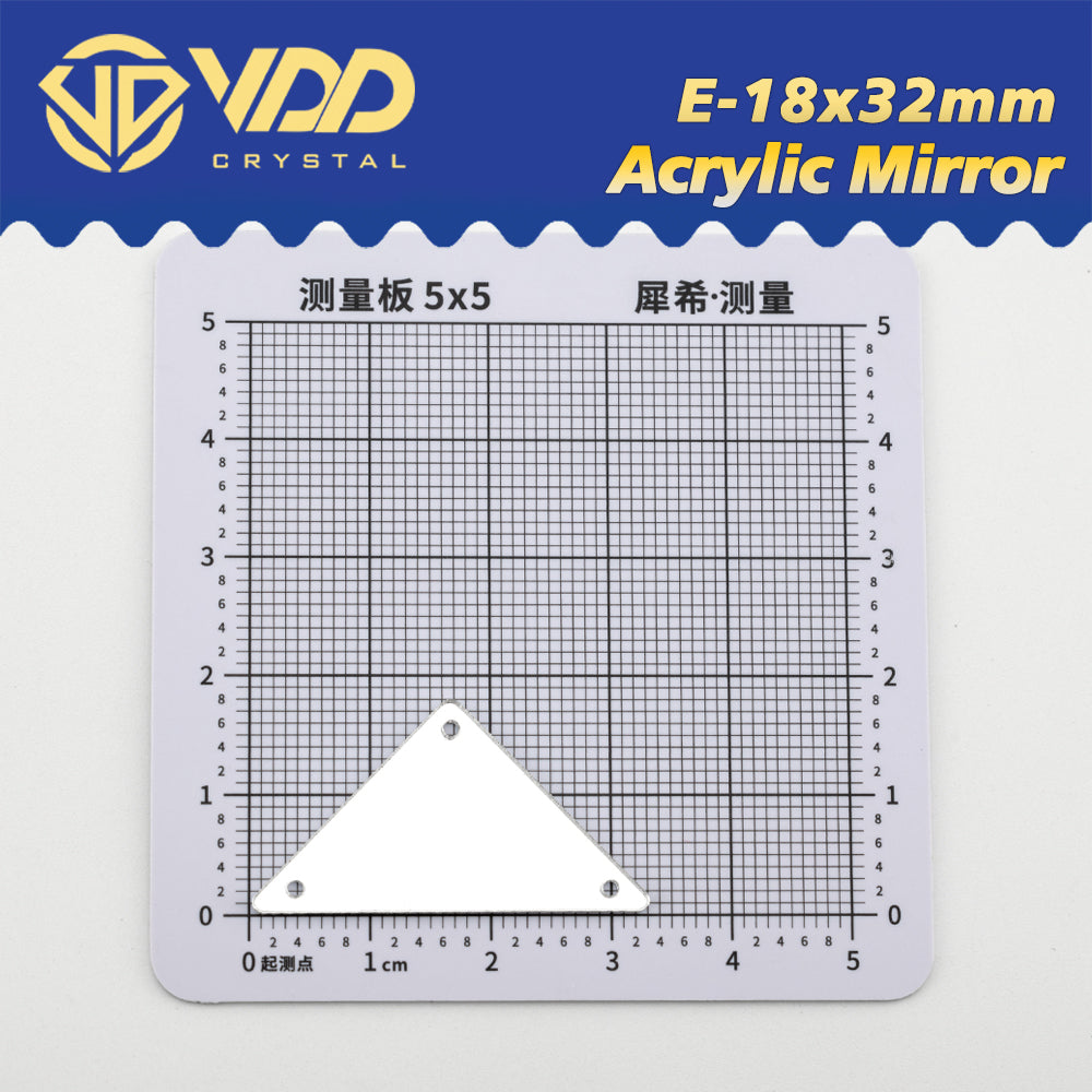 VDD 30/60/200Pcs E-18x32mm White Acrylic Mirror Sewing Rhinestones Sew On DIY Crafts Flat Back Sewing For Garment Decorations