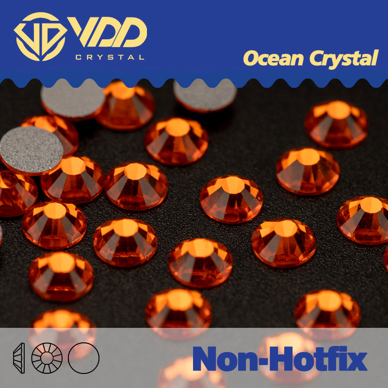 VDD 011 Hyacinth Ocean Series High Quality Non-hotfix Glass Crystal Rhinestones Flatback Strass Stones