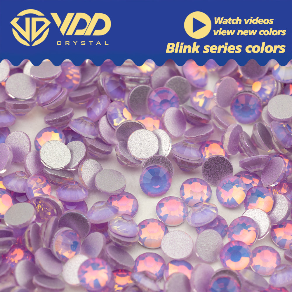 VDD 470 Blink-Violet Ocean Series High Quality Non-hotfix Glass Crystal Rhinestones Flatback Strass Stones