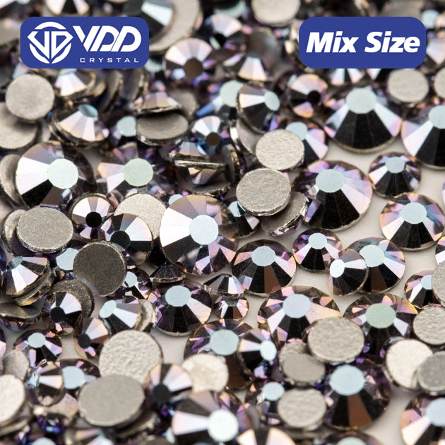 VDD 170 Charm Night Mix Size SS6-SS20 High Quality Glass Rhinestones Crystal Flatback Glitter Stones Nail Art DIY Crafts Decorations