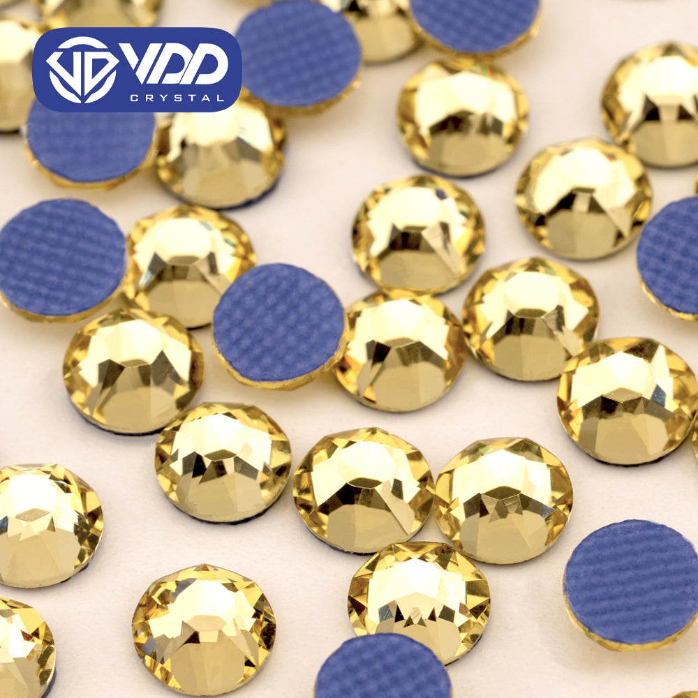 VDD 004 Jonquil SS16-SS30 High Quality Hot-Fix Glass 2088 Rhinestones Crystal Flatback 8 Big 8 Small DIY Clothes Decoration