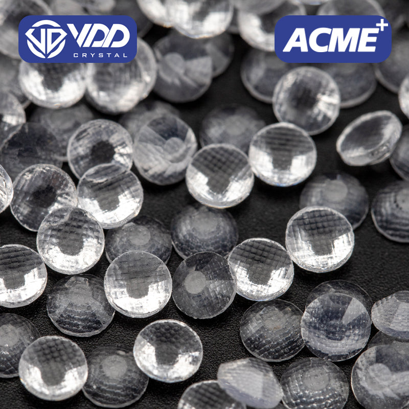 VDD 056 Transparent ACME+Series AAAAA Top Quality Hot-Fix Glass Crystal Rhinestones Flatback Strass Stones