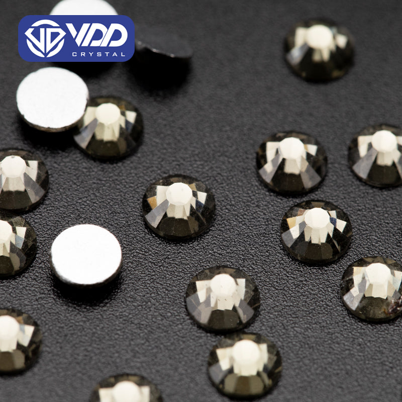 VDD 003 Black Diamond Ocean Series High Quality Non-hotfix Glass Crystal Rhinestones Flatback Strass Stones