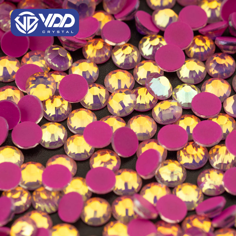 VDD 402 Rose Nebula Ocean Series High Quality Non-hotfix Glass Crystal Rhinestones Flatback Strass Stones