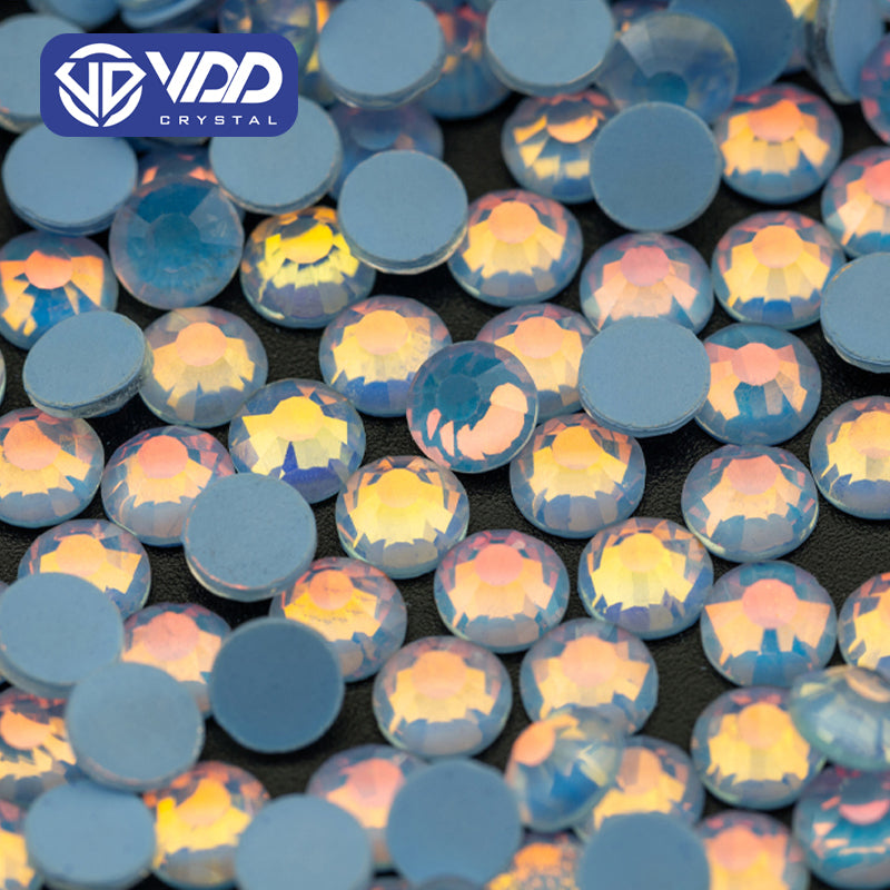 VDD 405 Blue Nebula Ocean Series High Quality Non-hotfix Glass Crystal Rhinestones Flatback Strass Stones