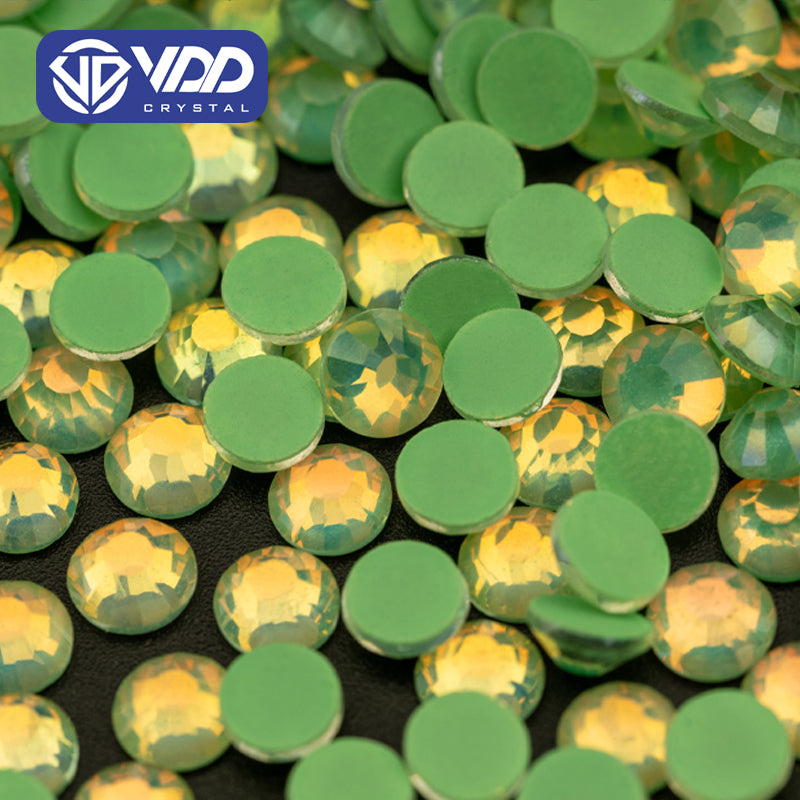 VDD 404 Green Nebula Ocean Series High Quality Non-hotfix Glass Crystal Rhinestones Flatback Strass Stones