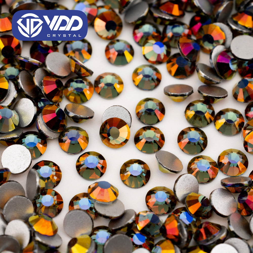 VDD 358 Magma-Cloud Ocean Series High Quality Non-hotfix Glass Crystal Rhinestones Flatback Strass Stones
