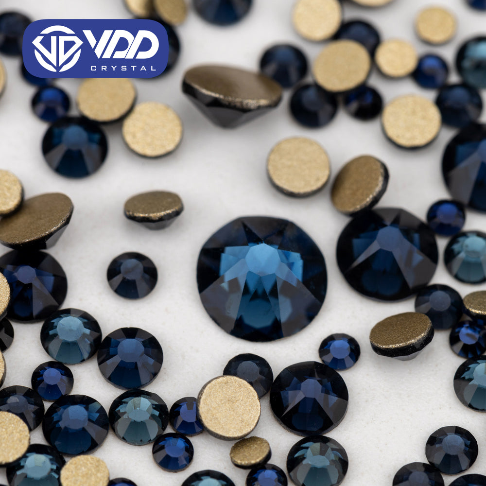 VDD 031 Montana Mix Size SS6-SS30 2088+1012 Non-hotfix Rhinestones High Quality AAAAA Glass Crystal Flatback Strass Stones BBmix-B222