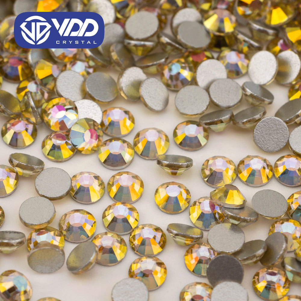 VDD 131 Solar Flare Ocean Series High Quality Non-hotfix Glass Crystal Rhinestones Flatback Strass Stones
