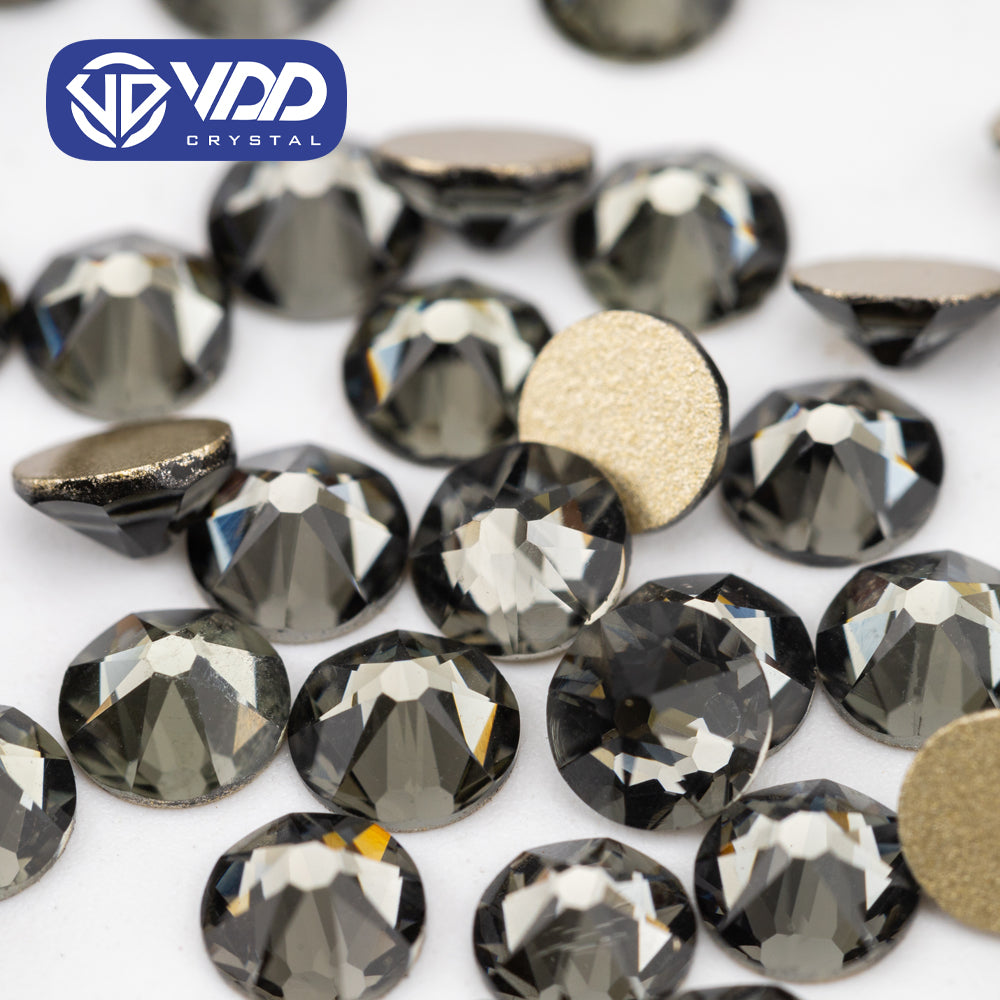 VDD 003 Black Diamond SS16-SS30 High Quality AAAAA 2088 8 Big 8 Small Rhinestone Flatback Glitter Stone Crafts Nail Art Accessories