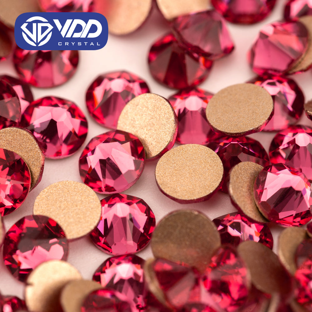 VDD 041 Rose SS16-SS30 High Quality AAAAA 2088 8 Big 8 Small Rhinestone Flatback Glitter Stone Crafts Nail Art Accessories