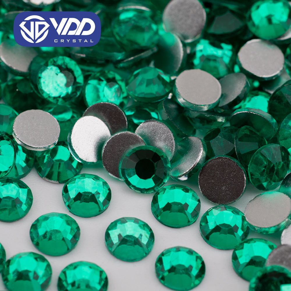 VDD 133 Parakeet SS4-SS30 New Color Glass Rhinestones Crystal Flatback Strass Stones For DIY Decoration Nail Art Accessories