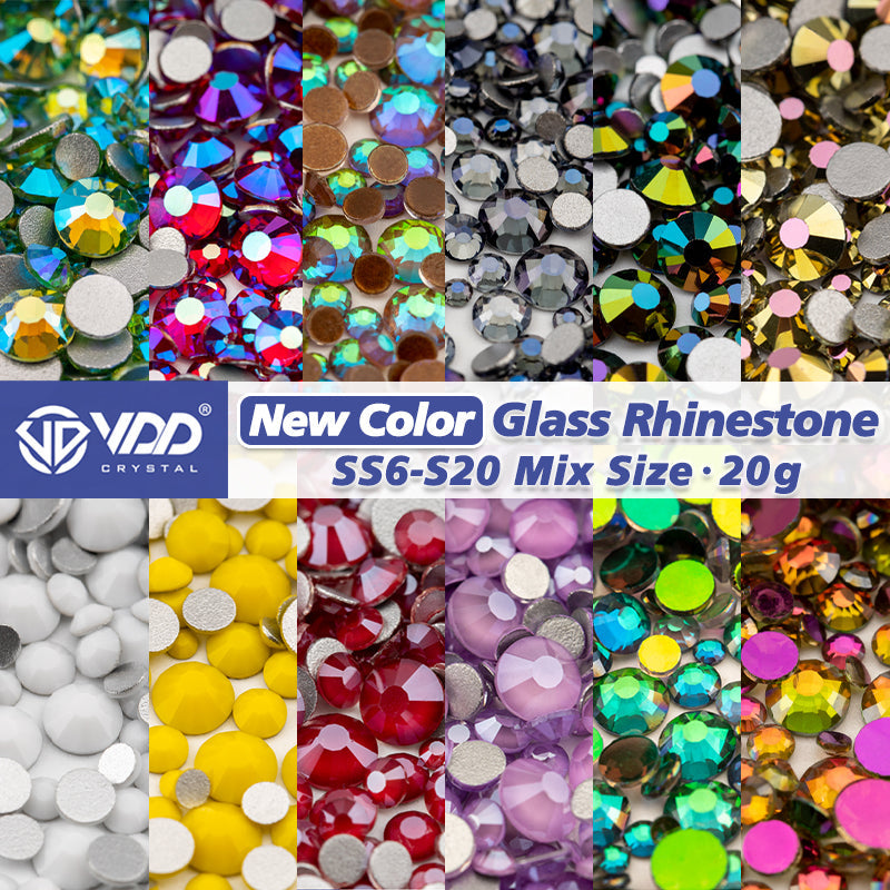 Vdd Rhinestone Mix Size Non-hotfix Rhinestones – VDD Crystal