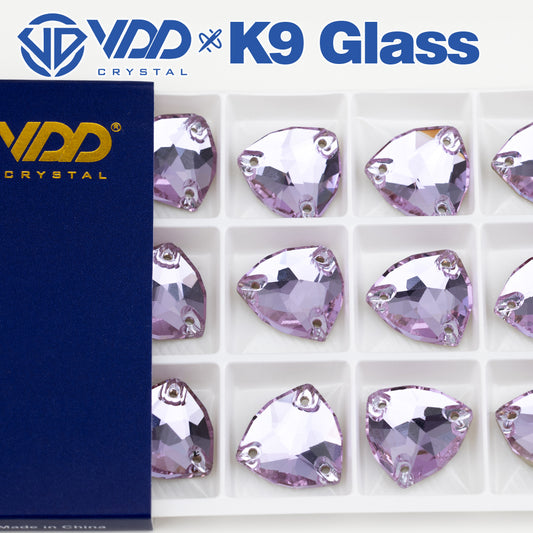 VDD 013 Siam Ocean Series - Cristales de imitación de vidrio sin fijación en caliente de alta calidad, piedras de estrás con parte posterior plana