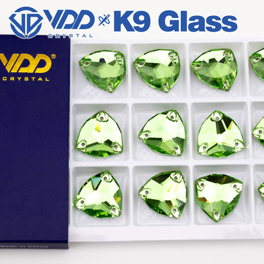 VDD 013 Siam Ocean Series - Cristales de imitación de vidrio sin fijación en caliente de alta calidad, piedras de estrás con parte posterior plana