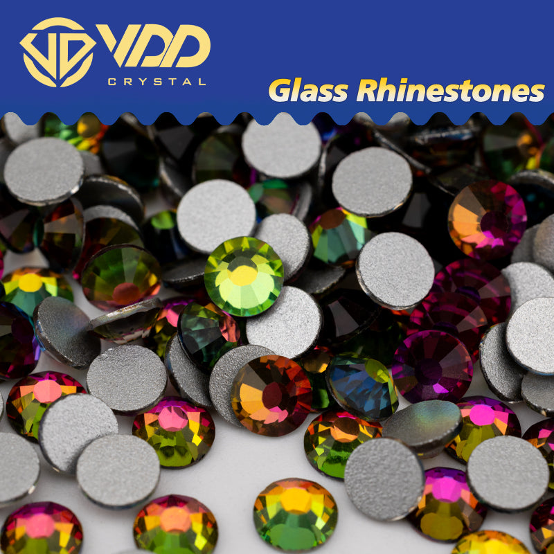 VDD 039 Vitrail Medium Non-hotfix Rhinestones High Quality Glass Crystal Flatback Strass Stones YZ-039