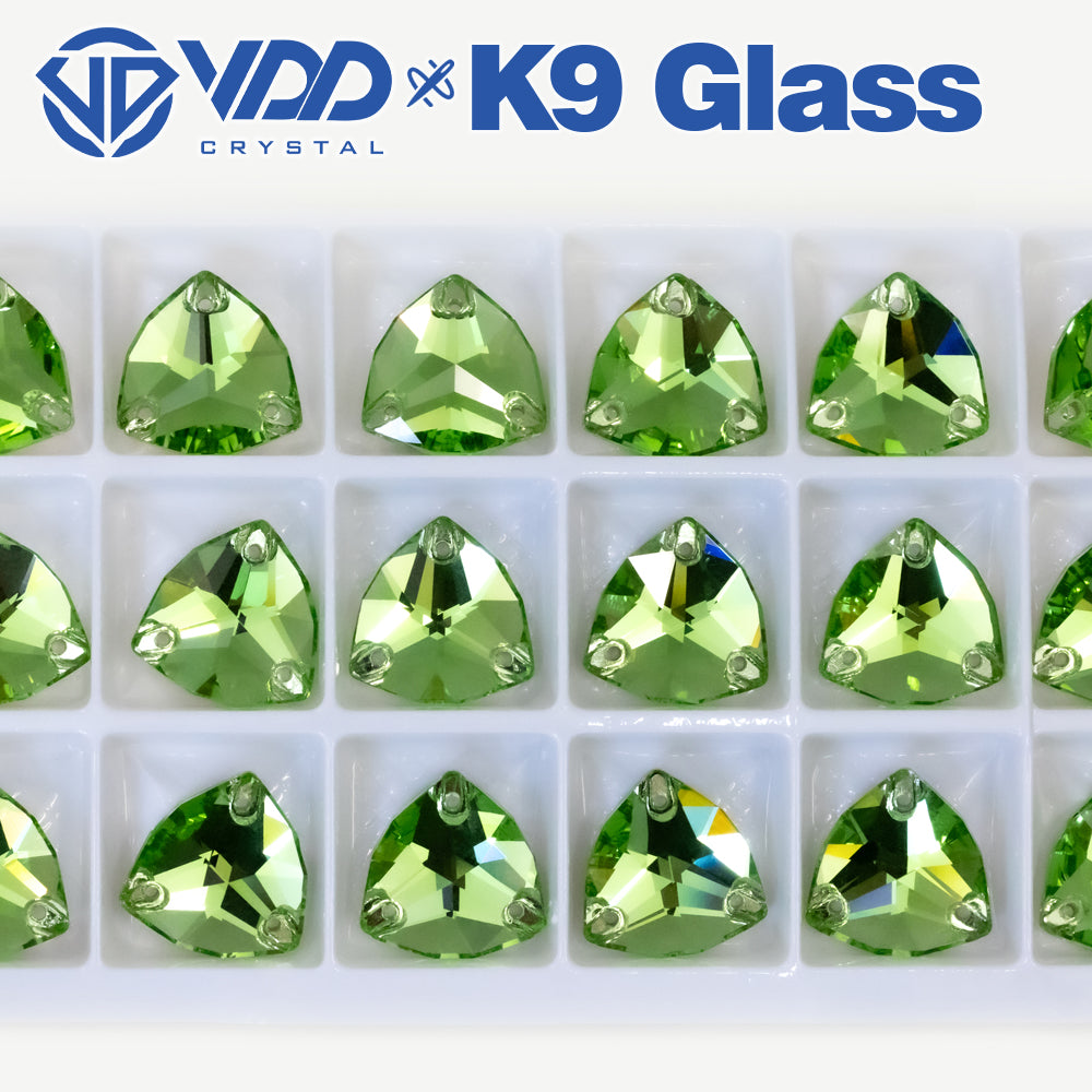 VDD 013 Siam Ocean Series - Cristales de imitación de vidrio sin fijación en caliente de alta calidad, piedras de estrás con parte posterior plana