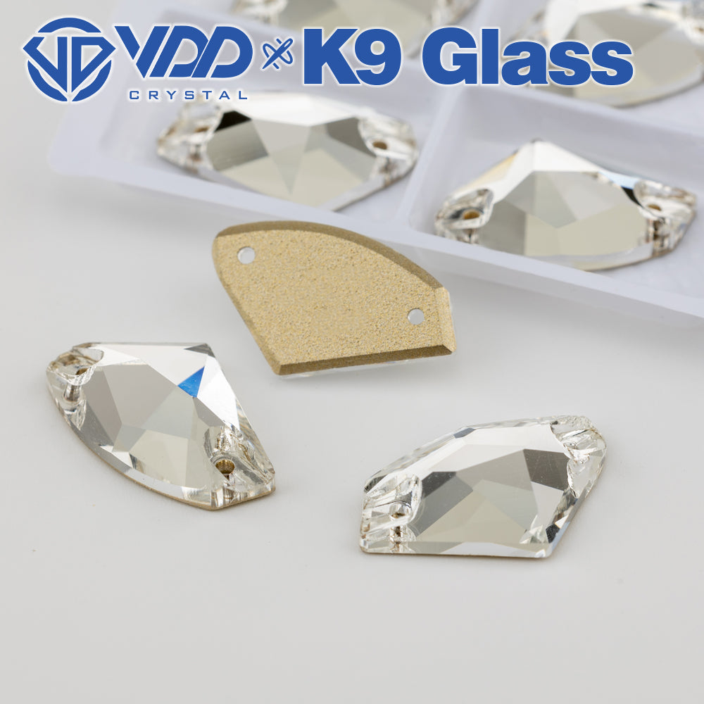 VDD S101 Crystal Galactic Top Quality K9 Glass Sew on Rhinestones Crystal Flatback Sewing Stones for Clothes Decorations