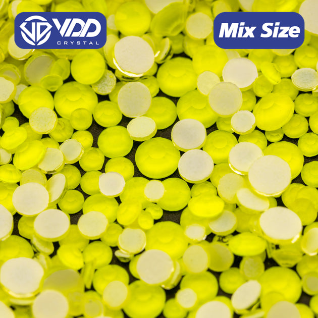 VDD 285 M Citrine Mix Size SS6-SS20 Non-hotfix Rhinestones High Quality Glass Crystal Flatback Strass Stones KKmix-K168