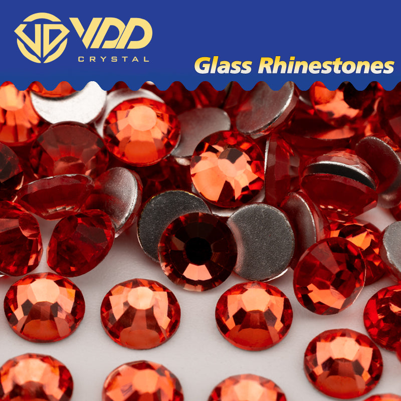 VDD 134 Blush Non-hotfix Rhinestones High Quality Glass Crystal Flatback Strass Stones YZ-134