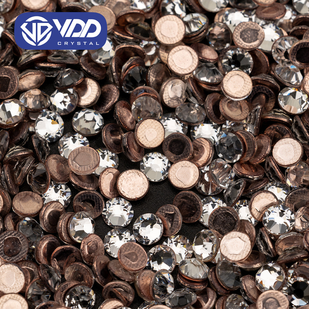 VDD 001 Crystal SS6-SS30 Top Quality AAAAA Hot-Fix 2088 Glass Rhinestones Crystal Flatback 8 Big 8 Small Glitter Stones DIY Clothes Garment