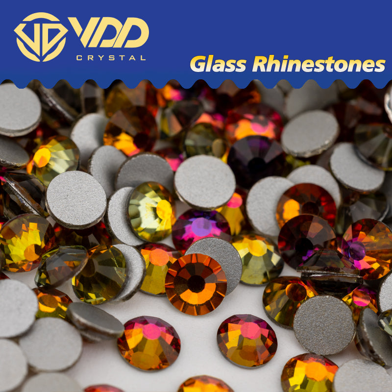 VDD 062 Volcano Non-hotfix Rhinestones High Quality Glass Crystal Flatback Strass Stones YZ-062