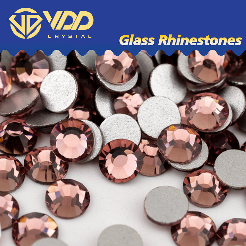VDD 032 Light Amethyst Non-hotfix Rhinestones High Quality Glass Crystal Flatback Strass Stones YZ-032