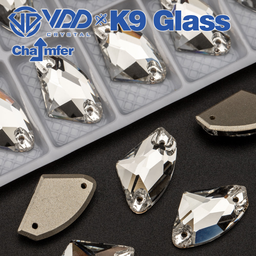 VDD S101 Crystal Galactic Top Quality K9 Glass Sew on Rhinestones Crystal Flatback Sewing Stones for Clothes Decorations