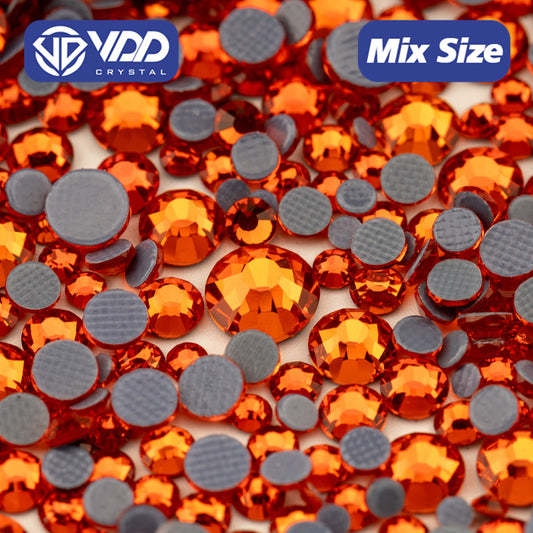 VDD 011 Hyacinth Wholesale SS6-SS30 Hotfix Mix Size Glass Rhinestone Crystal Flat Back High Quality Strass Stones For DIY Clothes Accessories