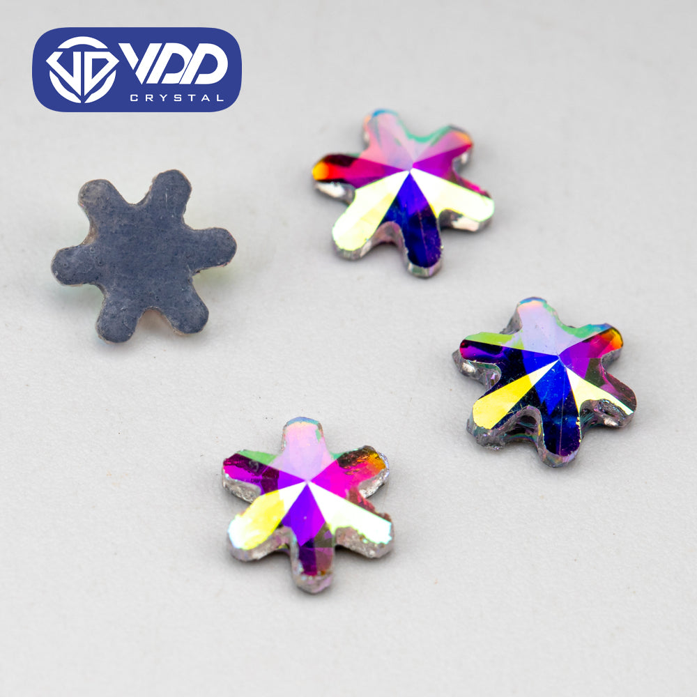 VDD 2105-6mm Wholesale 1440Pcs Rectangle Glass Rhinestones Crystal AB Flatback HotFix Strass Shape 3D Stones For Nail Art DIY Decorations