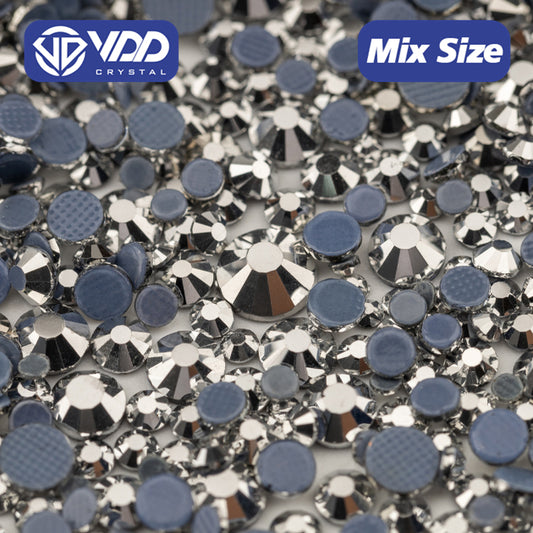 VDD 066 Labrador Wholesale SS6-SS30 Hotfix Mix Size Glass Rhinestone Crystal Flat Back High Quality Strass Stones For DIY Clothes Accessories