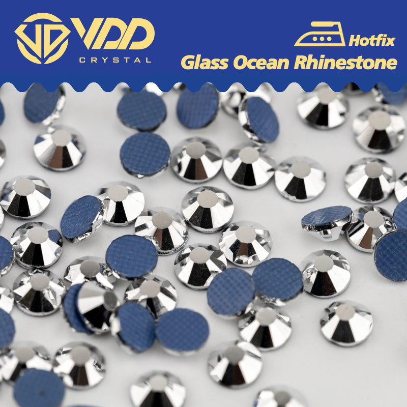 Vdd Rhinestone VDD 066 Labrador Hot-Fix Rhinestones High Quality Glass Crystal Flatba ...