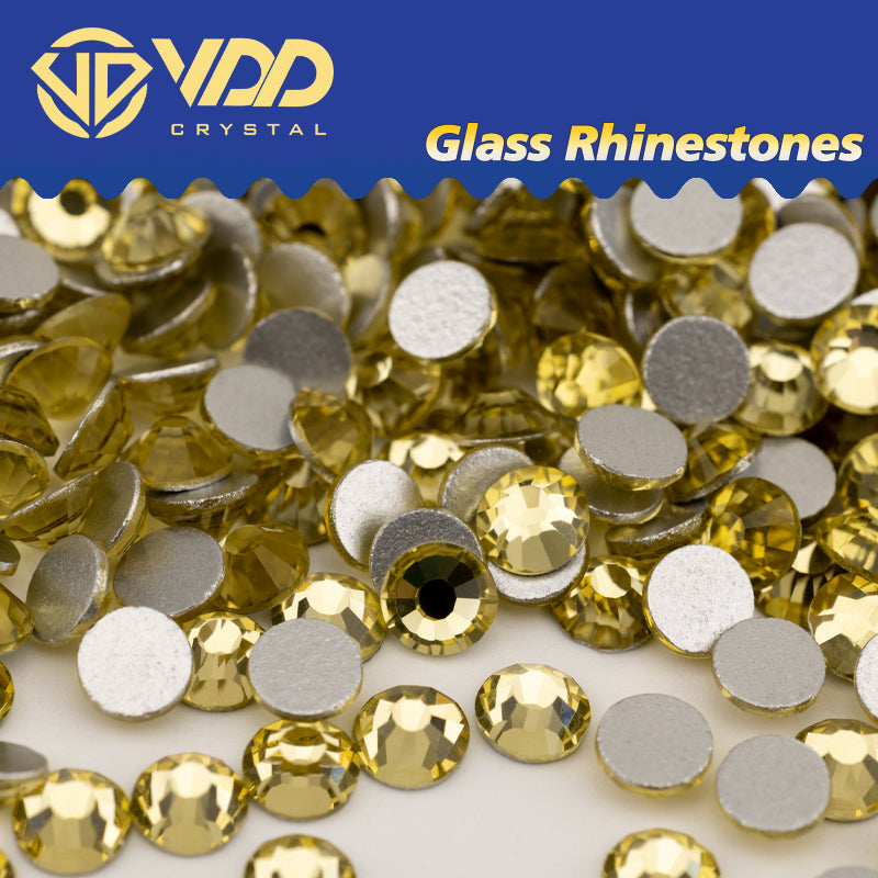 VDD 004 Jonquil Non-hotfix Rhinestones High Quality Glass Crystal Flatback Strass Stones YZ-004