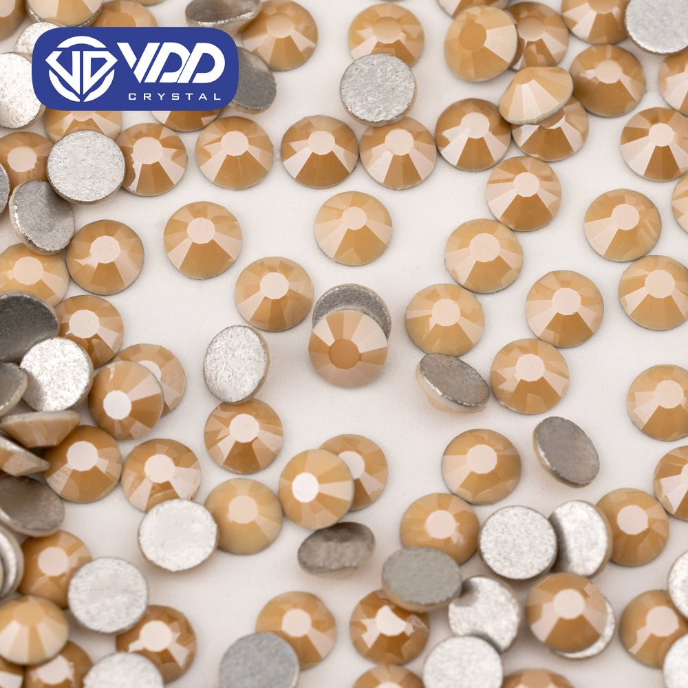 VDD 453 Latte-Glaze Ocean Series High Quality Non-hotfix Glass Crystal Rhinestones Flatback Strass Stones