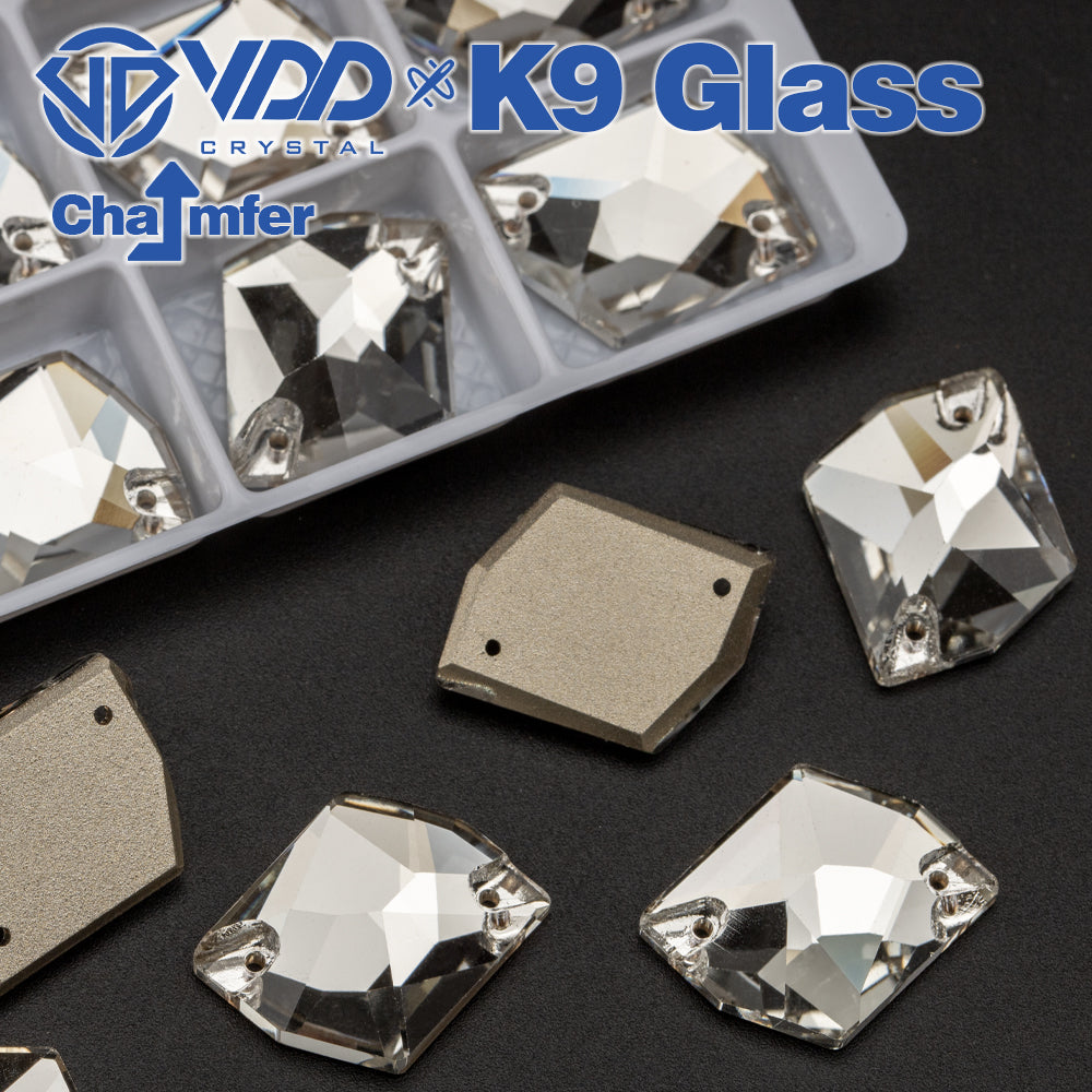 VDD S101 Crystal Cosmic Top Quality K9 Glass Sew on Rhinestones Crystal Flatback Sewing Stones for Clothes Decorations