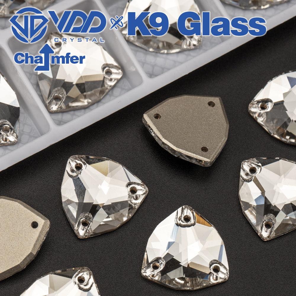 VDD Trilliant S101 Crystal Top Quality K9 Glass Sew on Rhinestones Crystal Flatback Sewing Glitter Stones for DIY Garment