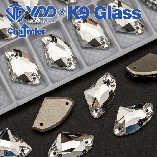 VDD S101 Crystal Galactic Top Quality K9 Glass Sew on Rhinestones Crystal Flatback Sewing Stones for Clothes Decorations