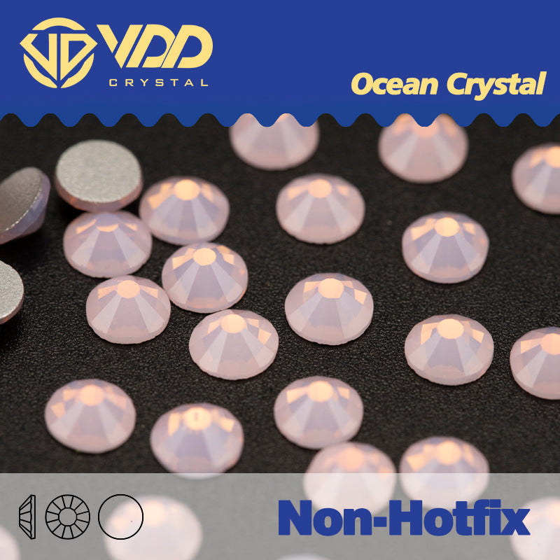 Vdd Rhinestone VDD 047 Pink Opal Non-hotfix Rhinestones High Quality Glass Crystal Fl ...