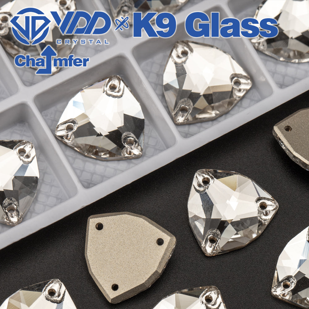 VDD Trilliant S101 Crystal Top Quality K9 Glass Sew on Rhinestones Crystal Flatback Sewing Glitter Stones for DIY Garment