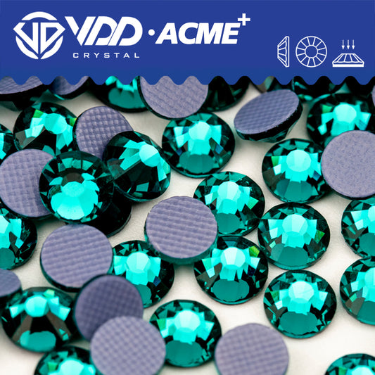 VDD 026 Blue Zircon ACME+ Hot-Fix Rhinestones High Quality AAAAA Glass Crystal Flatback Strass Stones ACME-026