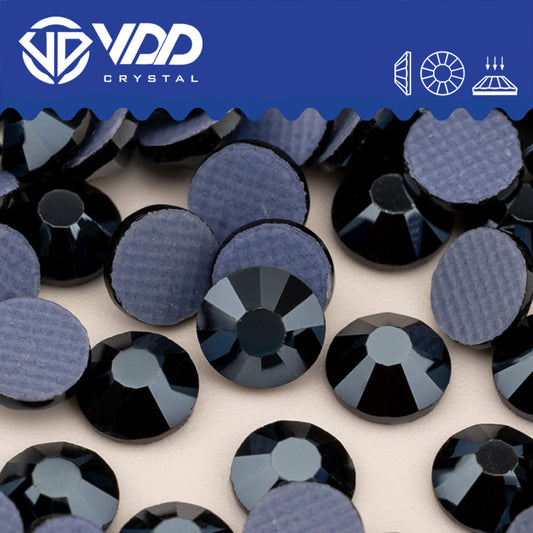VDD 171 Metallic Dark Hot-Fix Rhinestones High Quality Glass Crystal Flatback Strass Stones Hotfix-171