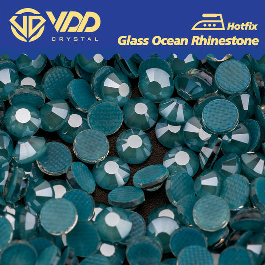 VDD 391 R.H.Lake Quality  Hot-Fix Glass Crystal Rhinestones Flatback Strass Stones