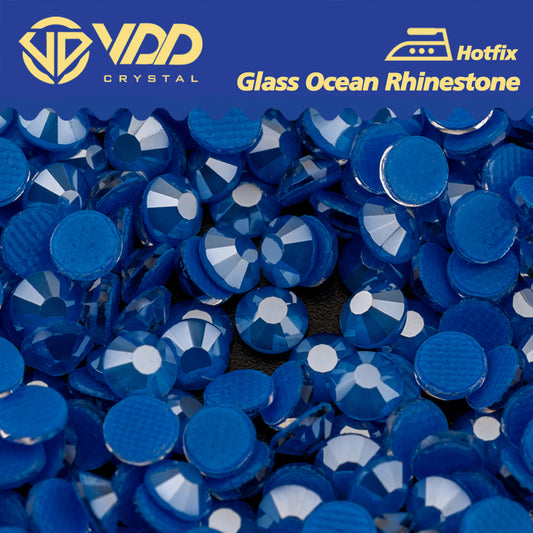 VDD 392 R.H.Ocean Quality  Hot-Fix Glass Crystal Rhinestones Flatback Strass Stones